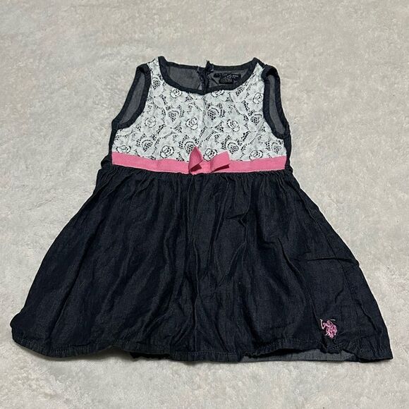 U.S. Polo toddler girls dress size 3T - Picture 1 of 6